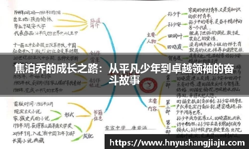 焦泊乔的成长之路：从平凡少年到卓越领袖的奋斗故事